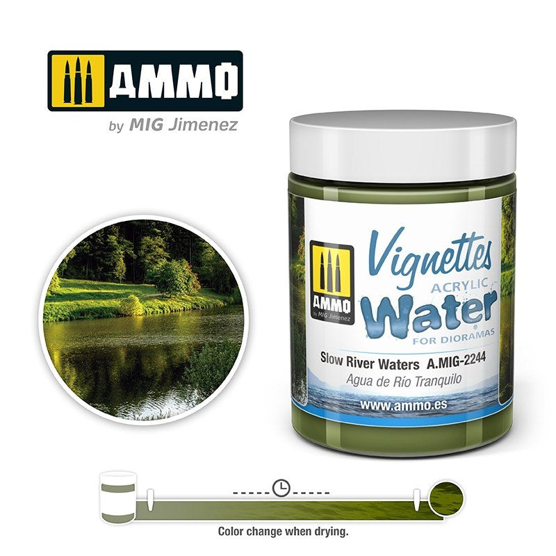 AMMO by Mig Jimenez A.MIG-2244 Slow River Waters (8170400284909)