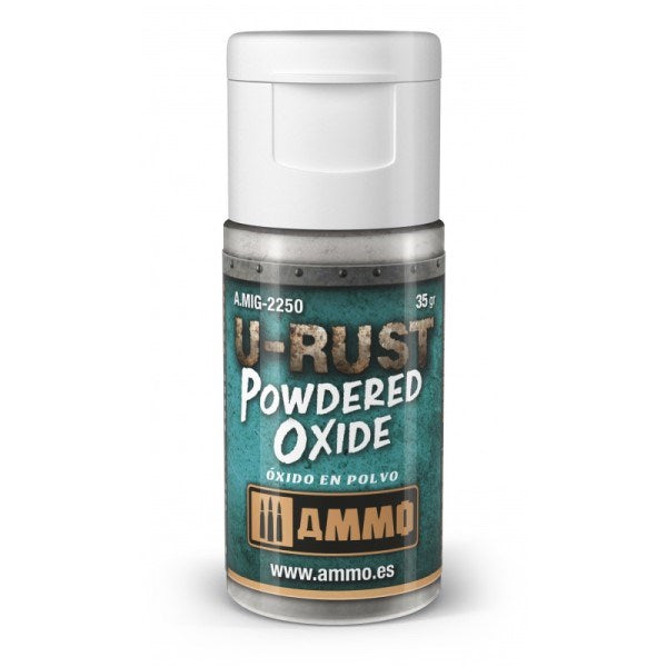 AMMO by Mig Jimenez A.MIG-2250 U-RUST POWDERED OXIDE 15mL (7882227908845)
