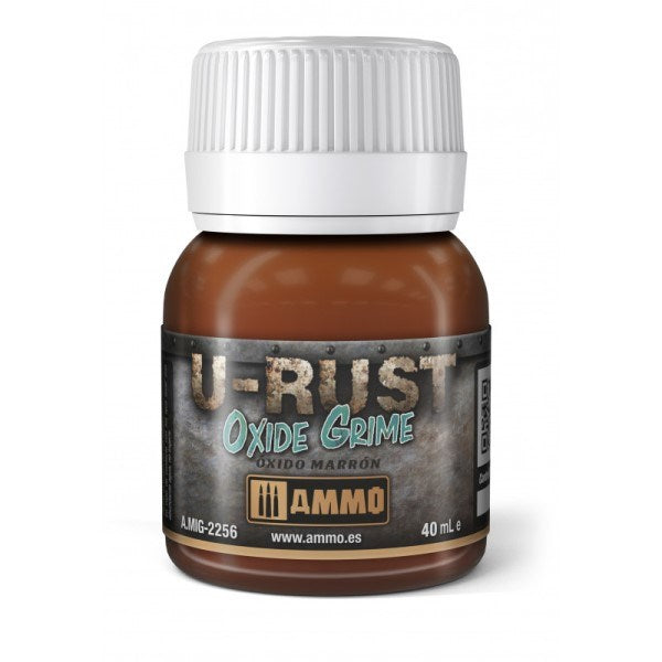 AMMO by Mig Jimenez A.MIG-2256 U-RUST OXIDE GRIME 40mL (7882228269293)