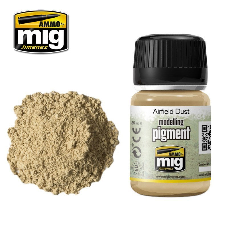 AMMO by Mig Jimenez A.MIG-3011 AIRFIELD DUST PIGMENT (1885185736753)
