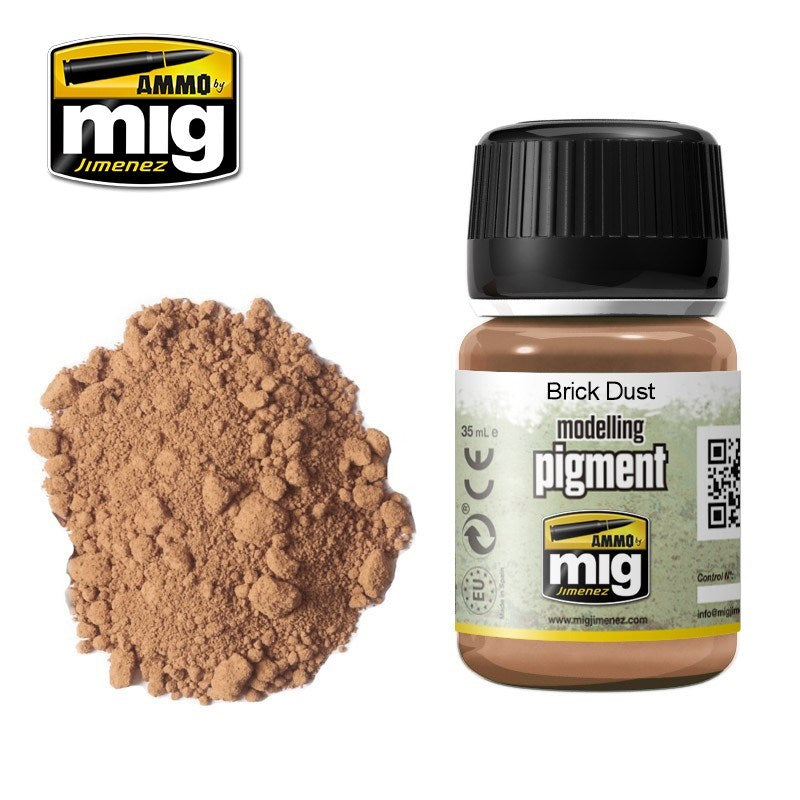 AMMO by Mig Jimenez A.MIG-3015 BRICK DUST PIGMENT (1885186031665)