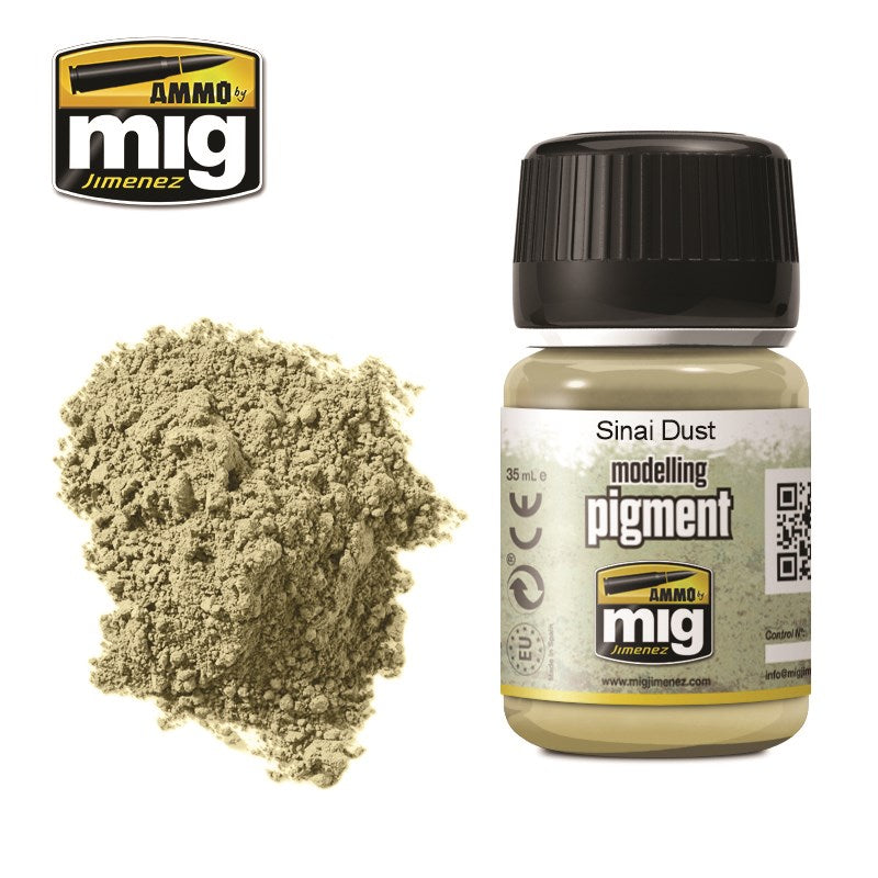 AMMO by Mig Jimenez A.MIG-3023 SINAI DUST PIGMENT (1885187211313)