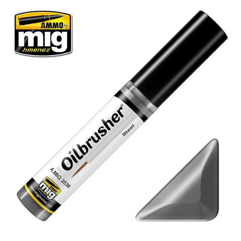 AMMO by Mig Jimenez A.MIG-3536 STEEL (1885191110705)