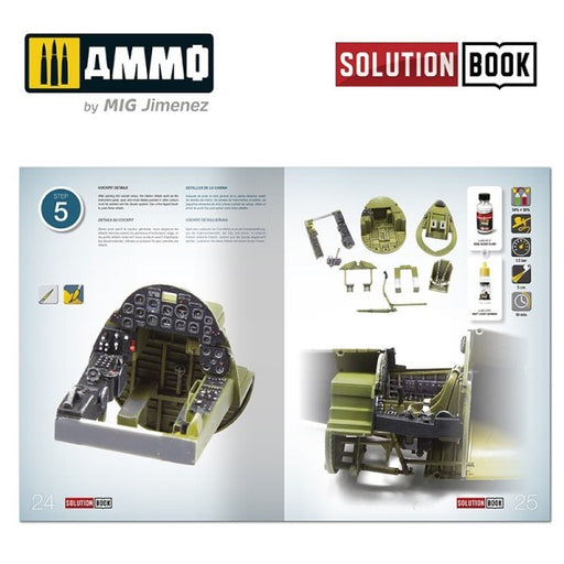 AMMO by Mig Jimenez A.MIG-6523 HOW TO PAINT WWII US NAVY LATE AIRCRAFT - SOLUTION BOOK - Hobby City NZ (7882227810541)