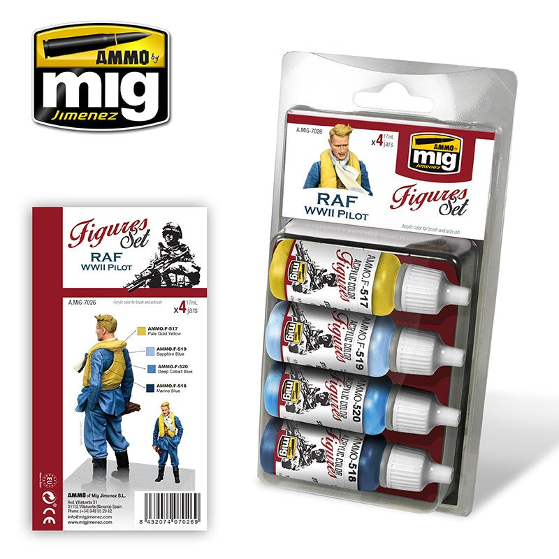 AMMO by Mig Jimenez A.MIG-7026 RAF WWII PILOT UNIFORMS - Hobby City NZ
