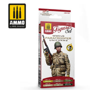 AMMO by Mig Jimenez A.MIG-7039 WWII US PARATROOPERS UNIFORMS - FIGURES SET - Hobby City NZ