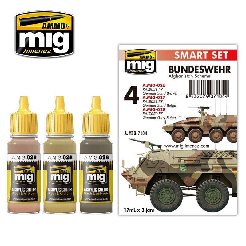 xAMMO by Mig Jimenez A.MIG-7104 BUNDESWEHR AFGHANISTAN SCHEME (1885192650801)