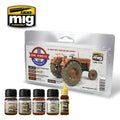 AMMO by Mig Jimenez A.MIG-7145 CIVIL VEHICLES WEATHERING SET (8170390061293)