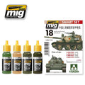 AMMO by Mig Jimenez A.MIG-7152 PLA (CHINESE PEOPLES LIBERATION ARMY) COLORS (1885197172785)