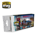 AMMO by Mig Jimenez A.MIG-7153 SPACE LEGIONS COLOR SET (1885197205553)
