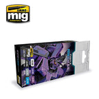 AMMO by Mig Jimenez zAMMO by Mig Jimenez PURPLE MECHAS COLOR SET (2)