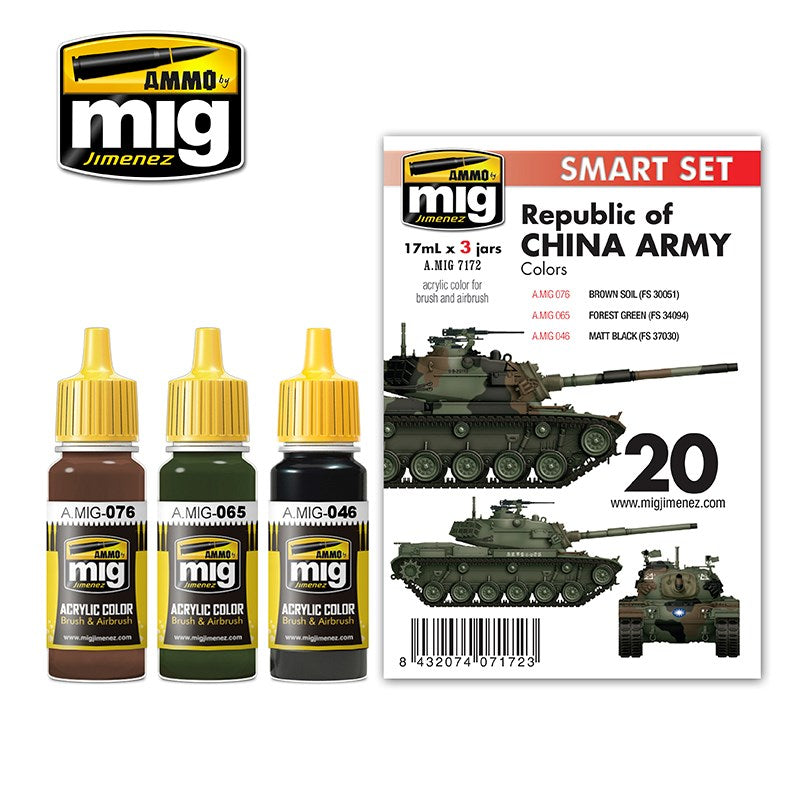AMMO by Mig Jimenez A.MIG-7172  M48H RoCA (REPUBLIC OF CHINA ARMY) (8470977708269)