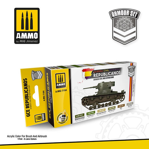 AMMO by Mig Jimenez CIVIL WAR REPUBLICANS - ARMOUR SET