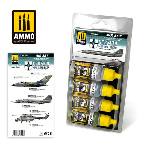 AMMO by Mig Jimenez zxAMMO by Mig Jimenez 7243 GERMAN MARINEFLIEGER SET