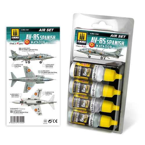 AMMO by Mig Jimenez 7245 AV-8S SPANISH MATADOR SET (6657325334577)