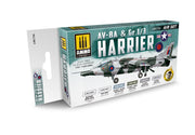 AMMO by Mig Jimenez 7246 AV-8A US MARINES - Gr.1/3 HARRIER UK RAF SET - Hobby City NZ