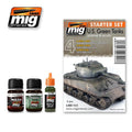 AMMO by Mig Jimenez A.MIG-7413 US GREEN VEHICLES SET (8170391437549)