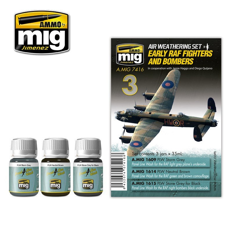 AMMO by Mig Jimenez A.MIG-7416 EARLY RAF FIGHTERS AND BOMBERS - Hobby City NZ