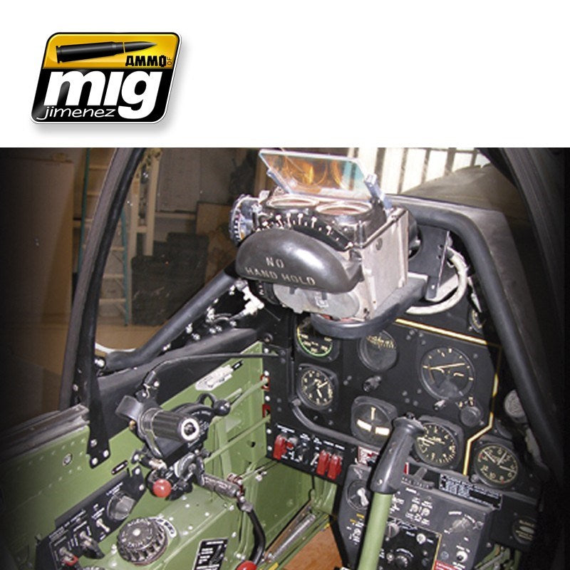 AMMO by Mig Jimenez A.MIG-7433 WW II USA COCKPITS - Hobby City NZ