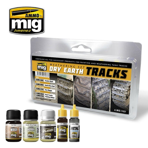 AMMO by Mig Jimenez DRY EARTH TRACKS