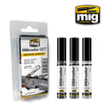 AMMO by Mig Jimenez A.MIG-7508 BARE METAL COLORS SET (1885207822385)