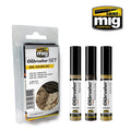 AMMO by Mig Jimenez A.MIG-7511 SOIL COLORS SET (8170392191213)