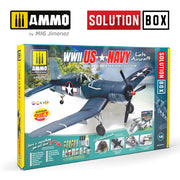 AMMO by Mig Jimenez A.MIG-7723 US NAVY WWII LATE - SOLUTION BOX - Hobby City NZ