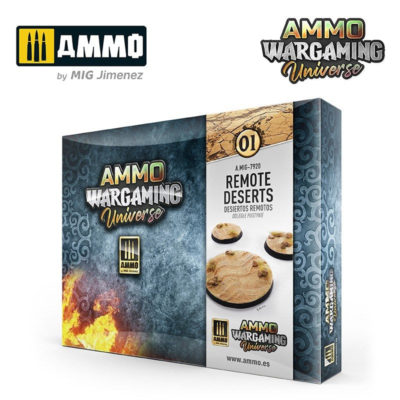 AMMO by Mig Jimenez A.MIG-7920 AMMO WARGAMING UNIVERSE #01 Remote Deserts (8170400710893)