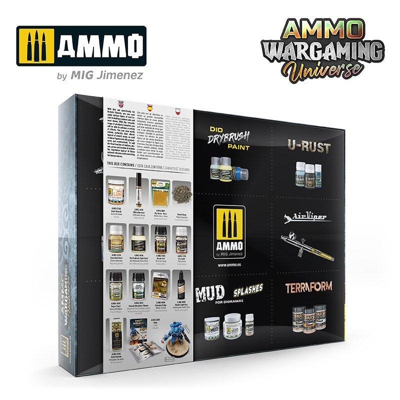 AMMO by Mig Jimenez A.MIG-7920 AMMO WARGAMING UNIVERSE #01 Remote Deserts (8170400710893)