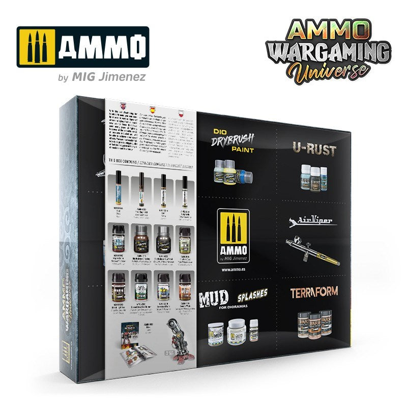 AMMO by Mig Jimenez A.MIG-7922 AMMO WARGAMING UNIVERSE #03 Weathering Combat Armour - Hobby City NZ