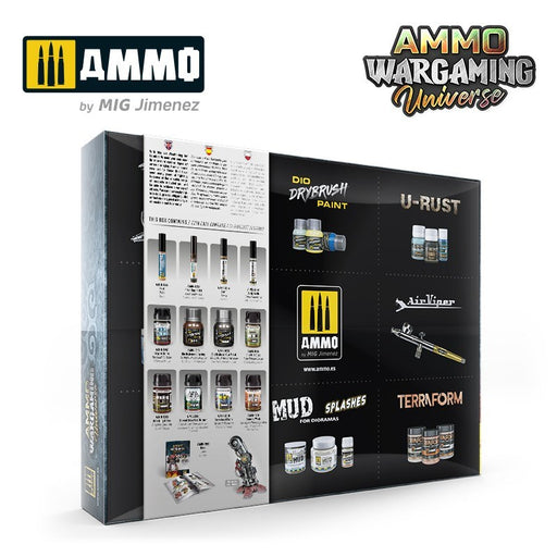 AMMO by Mig Jimenez A.MIG-7922 AMMO WARGAMING UNIVERSE #03 Weathering Combat Armour - Hobby City NZ
