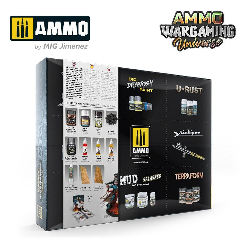 AMMO by Mig Jimenez A.MIG-7923 AMMO WARGAMING UNIVERSE #04 Volcanic Soils (8170400809197)