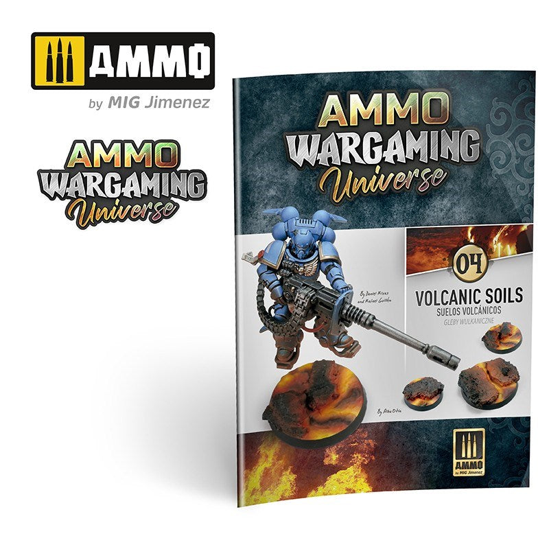 AMMO by Mig Jimenez A.MIG-7923 AMMO WARGAMING UNIVERSE #04 Volcanic Soils (8170400809197)