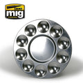 AMMO by Mig Jimenez A.MIG-8009 ALUMINIUM PALLET (10 WELLS) (8170392420589)