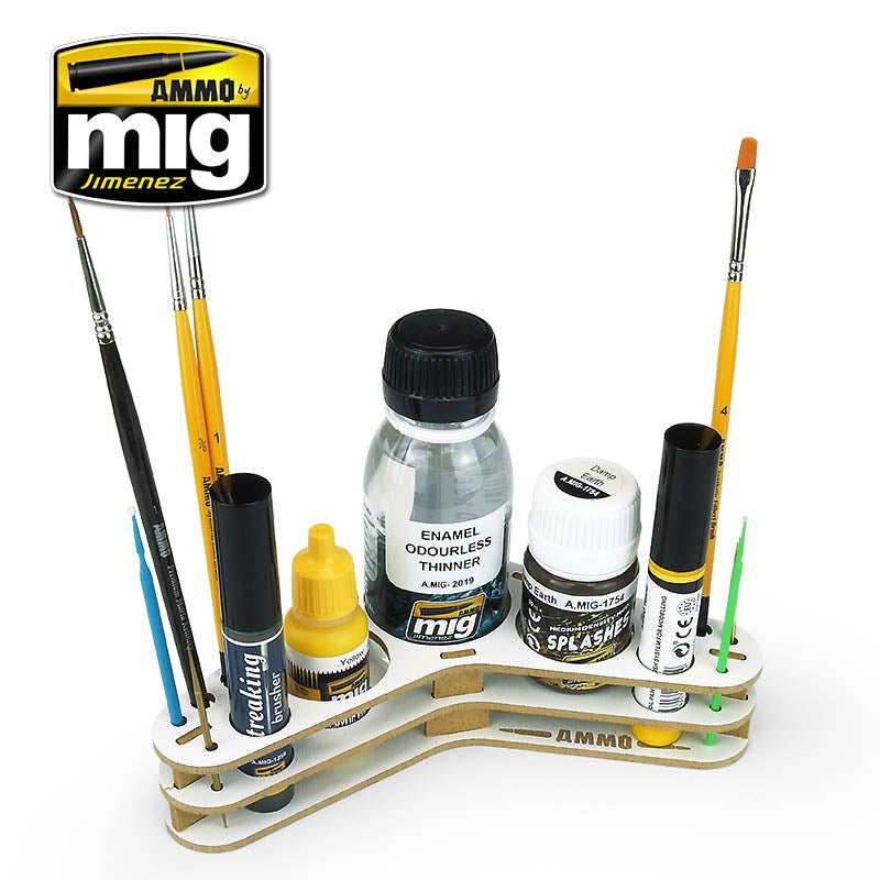 AMMO by Mig Jimenez A.MIG-8028 BOOMERANG ORGANIZER