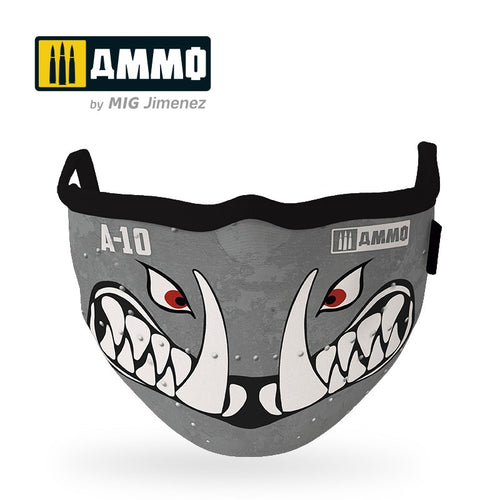AMMO by Mig Jimenez zAMMO of Mig Jimenez A-10 Warthog AMMO Face Mask - Adult