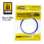 AMMO by Mig Jimenez SOFTOUCH VELVET MASKING TAPE 2 (6mm X 25M)