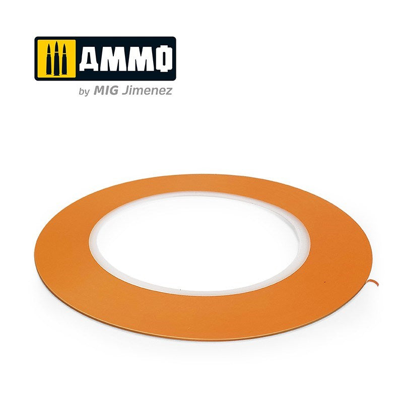 AMMO by Mig Jimenez A.MIG-8255 Flexible Masking Tape (1mm x 55M) - Hobby City NZ