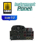 AMMO by Mig Jimenez ME 262 A-1 - 1/2 SCALE INSTRUMENT PANEL
