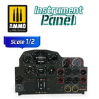 AMMO by Mig Jimenez ME 262 A-1 - 1/2 SCALE INSTRUMENT PANEL (2)