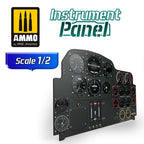 AMMO by Mig Jimenez ME 262 A-1 - 1/2 SCALE INSTRUMENT PANEL (3)