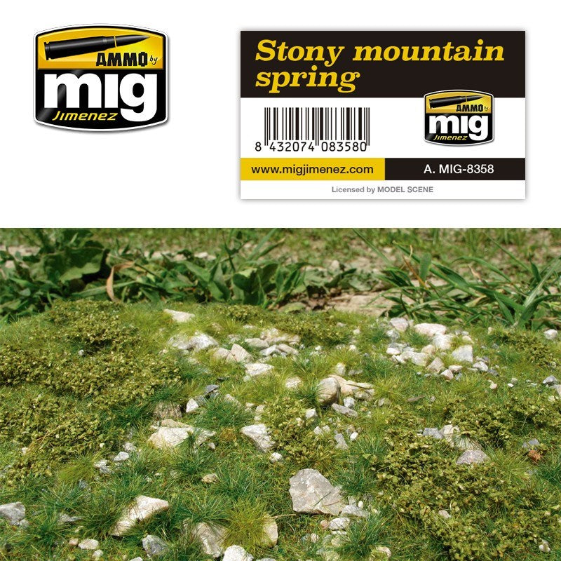 AMMO by Mig Jimenez A.MIG-8358 STONY MOUNTAIN - SPRING (1885212082225)
