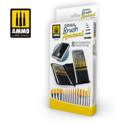 AMMO by Mig Jimenez 8580 AMMO Brush Arsenal - Brush Organization & Protective Storage - Hobby City NZ