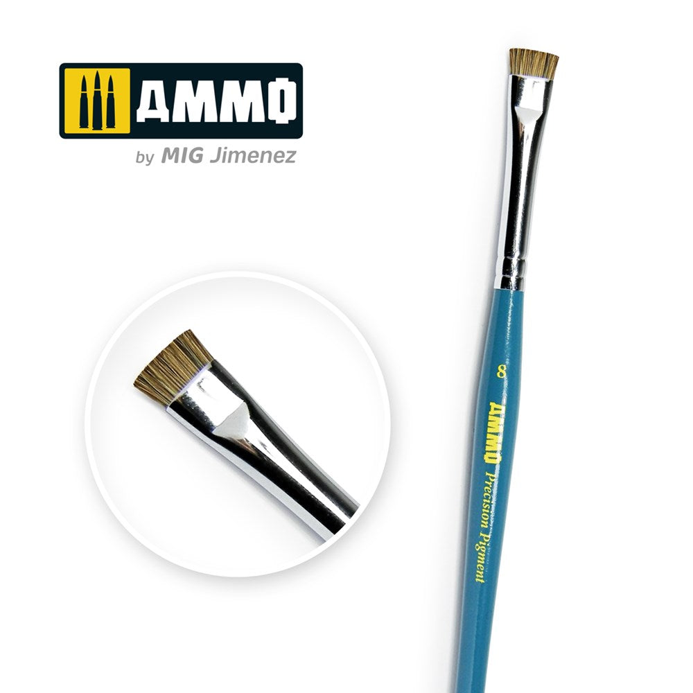 AMMO by Mig Jimenez A.MIG-8705 SIZE 8 AMMO PRECISION PIGMENT BRUSH (7674793853165)