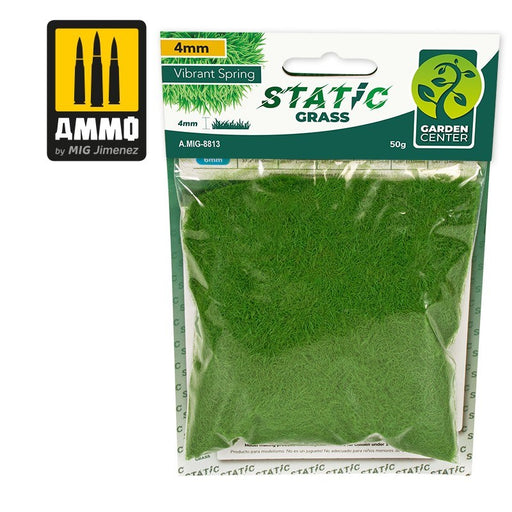 AMMO by Mig Jimenez A.MIG-8813 Vibrant Spring 4mm Static Grass - Hobby City NZ