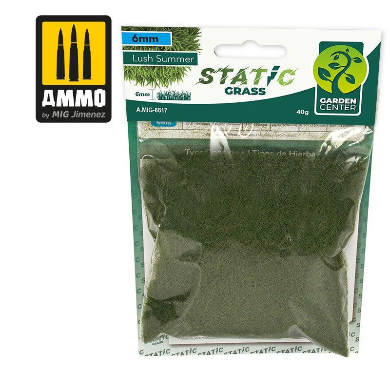 AMMO by Mig Jimenez A.MIG-8817 Lush Summer 6mm Static Grass - Hobby City NZ