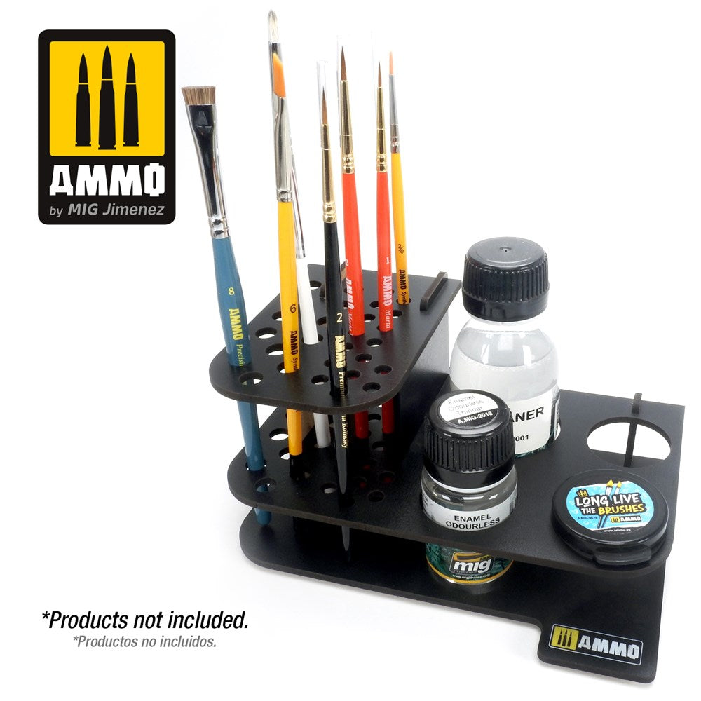 AMMO by Mig Jimenez A.MIG-8873 BRUSHES SECTION - MODULAR SYSTEM WORKSHOP (8170397991149)