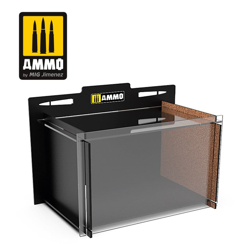 AMMO by Mig Jimenez A.MIG-8886 SMALL DISPLAY CASE - MODULAR SYSTEM WORKSHOP