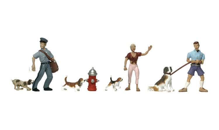 Woodland Scenics A1827 HO People & Pets (7546237452525)