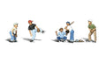 Woodland Scenics A1869 HO Baseball Players I (7546238435565)